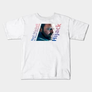 Hijack series Neil maskell as Stuart Atterton design Kids T-Shirt